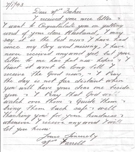 A mother writes to Phyllis