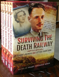 Clicking on the image will take you to Pen & Sword,  or you can click https://www.amazon.co.uk/Surviving-Death-Railway-Memoir-Letters/dp/1473870003/ref=sr_1_1?s=books&ie=UTF8&qid=1465596725&sr=1-1&keywords=Hilary+Custance+Green for Amazon